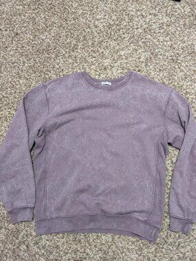 Katin Embroidered Crewneck Sweatshirt in Dark Auralite